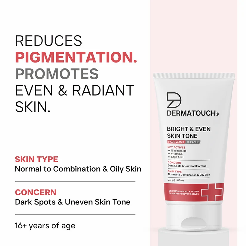 Bright & Even Skin Tone Face Wash for Dark Spots & Uneven Skin Tone
