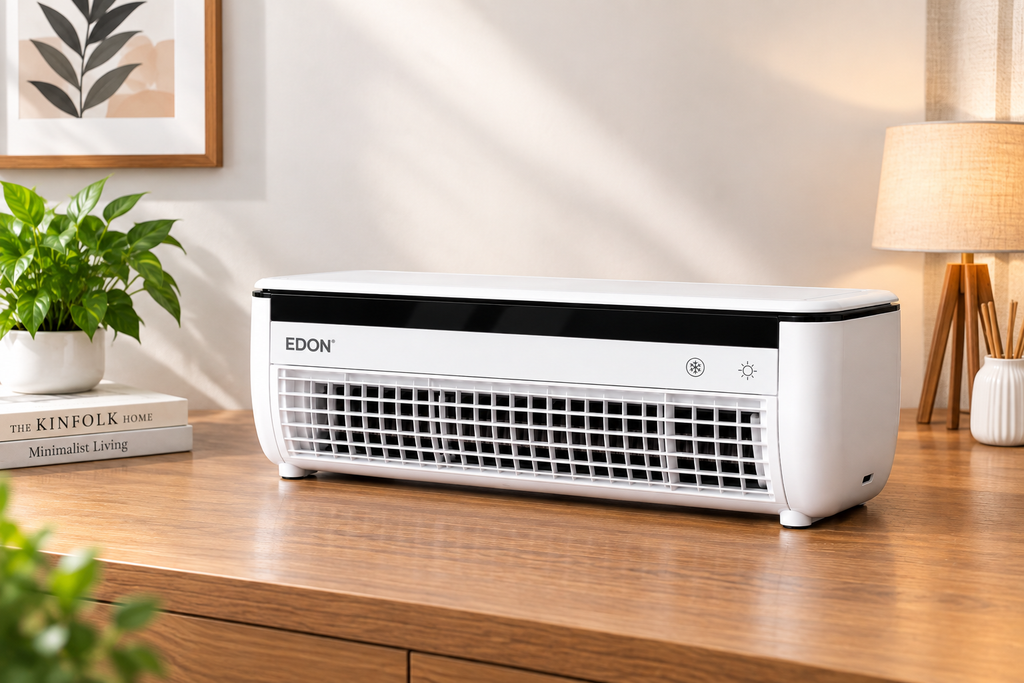 EDON Mini AC Air Cooler – Portable Personal Air Conditioner for Home & Kitchen